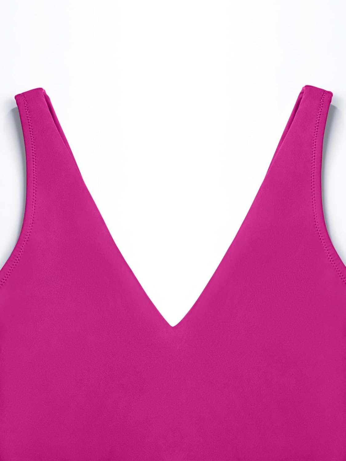 LASLULU Womens One Piece Swimsuit Padded Sexy V Neck Swim Suits Modest Tummy Control Bathing Suits