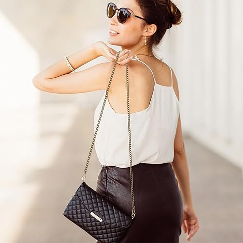 Miniatura 4 de Cadena de repuesto para bolso, paquete de 8 unidades, cadena, bolso de hombro, cadena, bolso de mano, cadena de hombro, cadena para bolso cruzado de