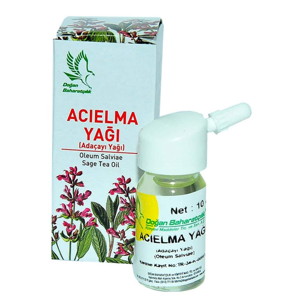 Doğan Acı Elma - Adaçayı Yağı 10cc