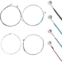 Violin Strings 4 Pieces Violin Strings Violin Strings Universal Full Set Violin Steel Core Violin Fiddle Strings Universal Violin Strings Steel Core Steel Strings for 1/2 1/4 and 1/8