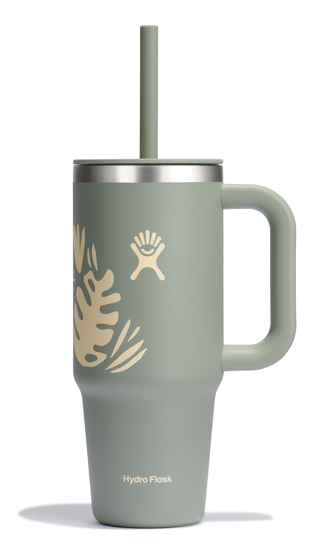 Hydro Flask Reisebecher, Botanical Bliss Agave, 680 ml