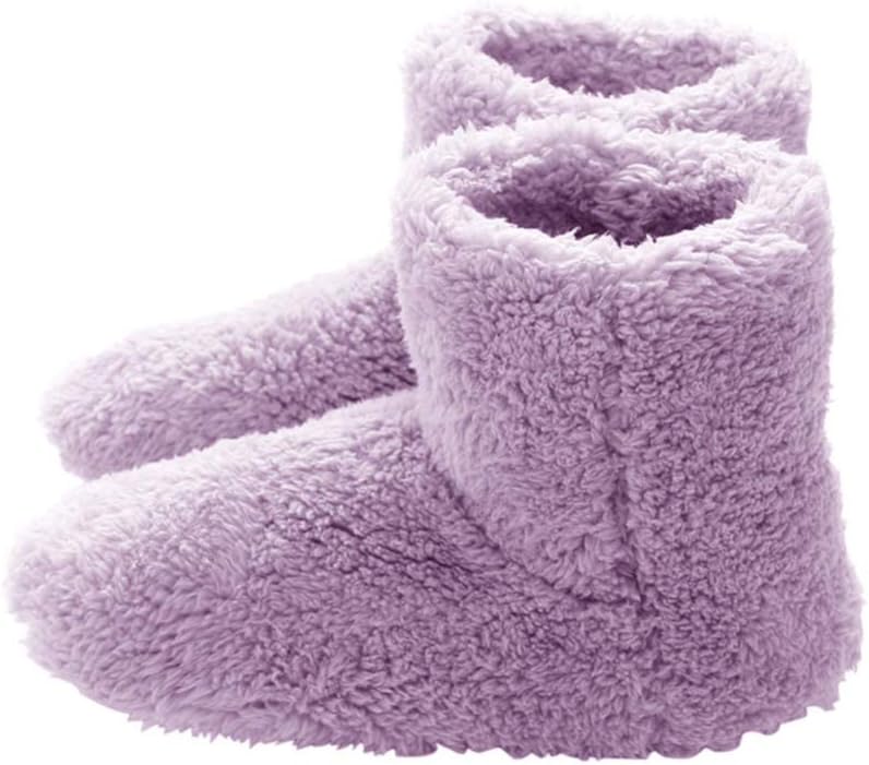 Winter Foot Warmer Shoes Soft Electric Heating Shoes USB Snow Boots