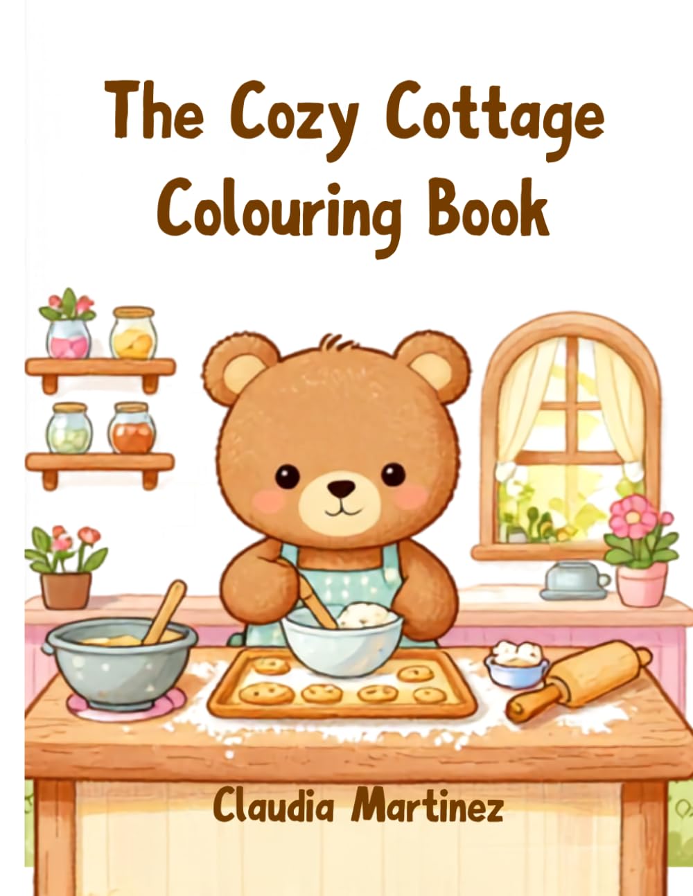 The Cozy Cottage Colouring Book