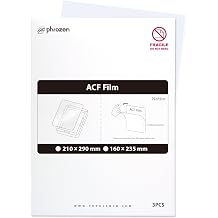 المجمدة 3 قطع ACF فيلم عالية المتانة الأسطح المزدوجة، قوة تقشير أقل متوافق مع سونيك ميني، سونيك ميني 4 K، سونيك ميني 8 K، سونيك ميني 8 K S 160 * 235 mm