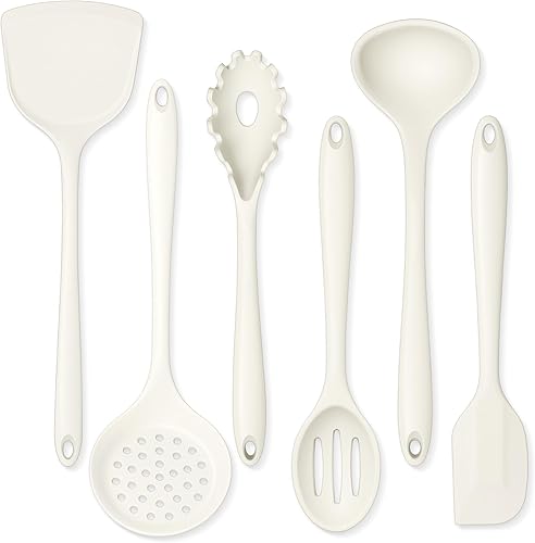 Miniatura 11 de Onader Juego de utensilios de cocina de 10 piezas, utensilios de cocina de silicona no tóxicos, resistentes al calor y aptos para utensilios de 2