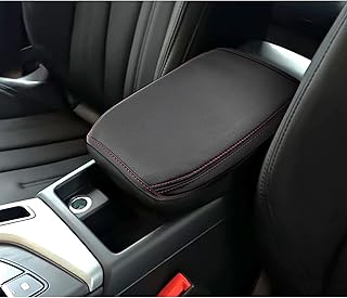 BIXUAN A4 2024 Compatible with Audi A4 B9 8W 2017-2023 2024 2025 Armrest Cover Centre Console Centre Armrest Cover Armrest Lid Interior Accessories Protection Leather Cushion