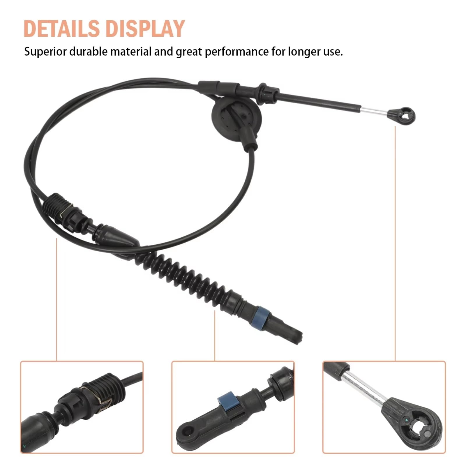 Reemplazo Para Cable De Cambio De Transmisión Automática 25800701 Compatible Con GMC Para Canyon 2004 2005 2006 2007 2008 Cable de mando transmisión