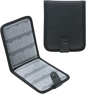 SD Card Holder Cases Micro Memory Card Storage Bag Portable 18 Slots Organizer Pouch Wallet Storage Pouch for Switch OLED Game Accessories Card Box SD Card Storage