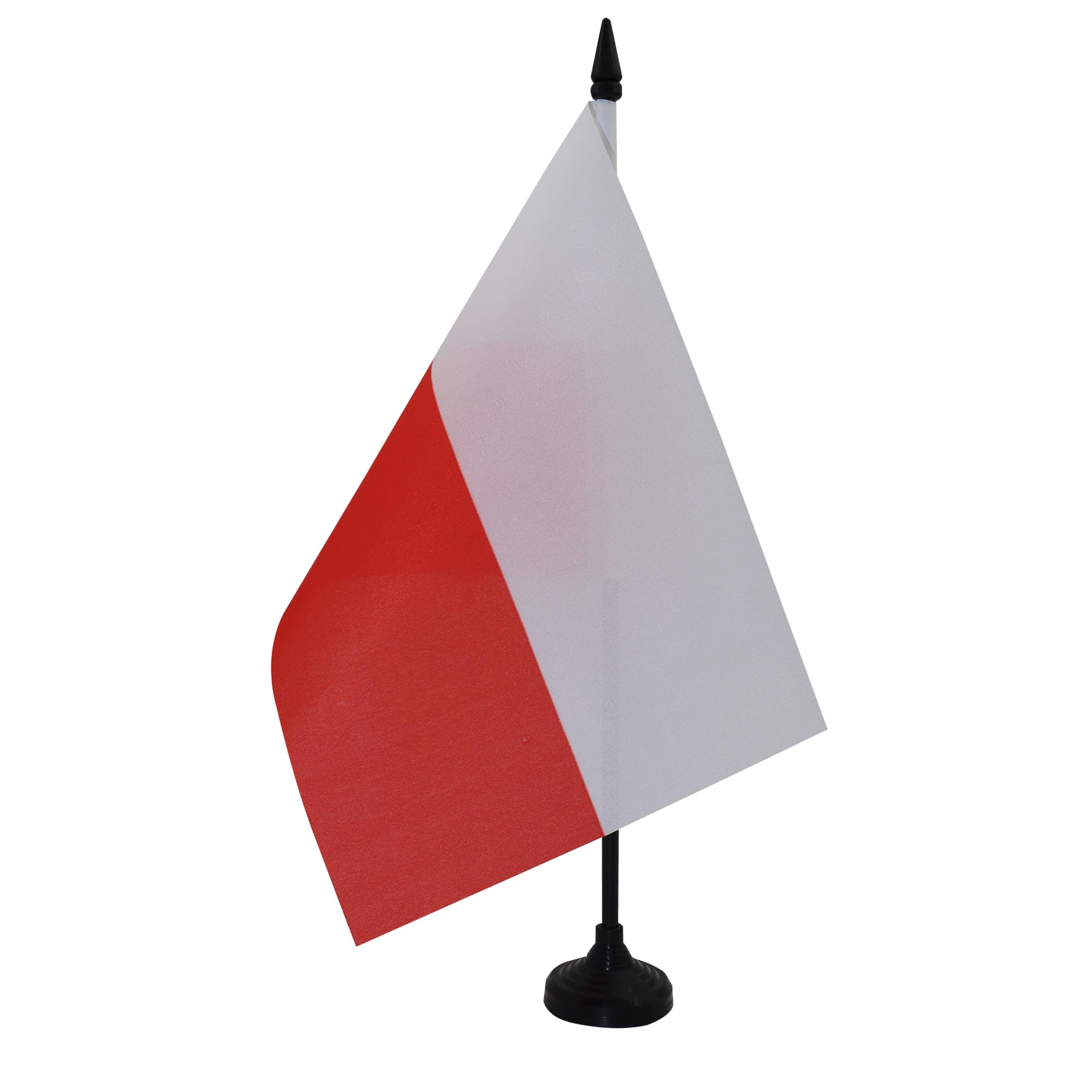 AZ FLAG Poland Table Flag 6x8 in 100D Polyester Plastic Base