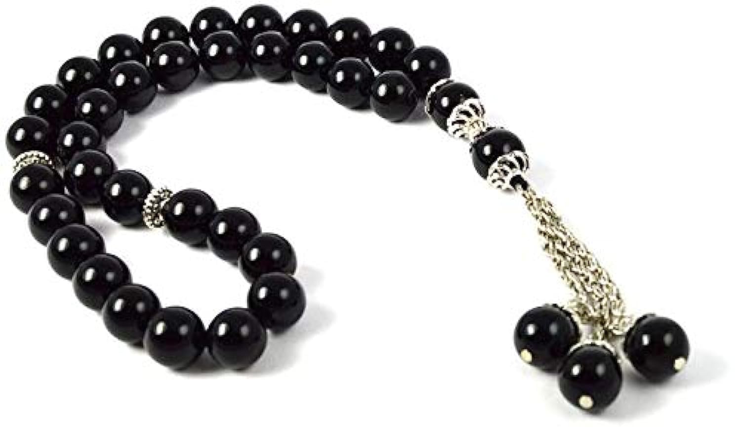 Onyx Thasbeeh Beads (MGT 112, Black)