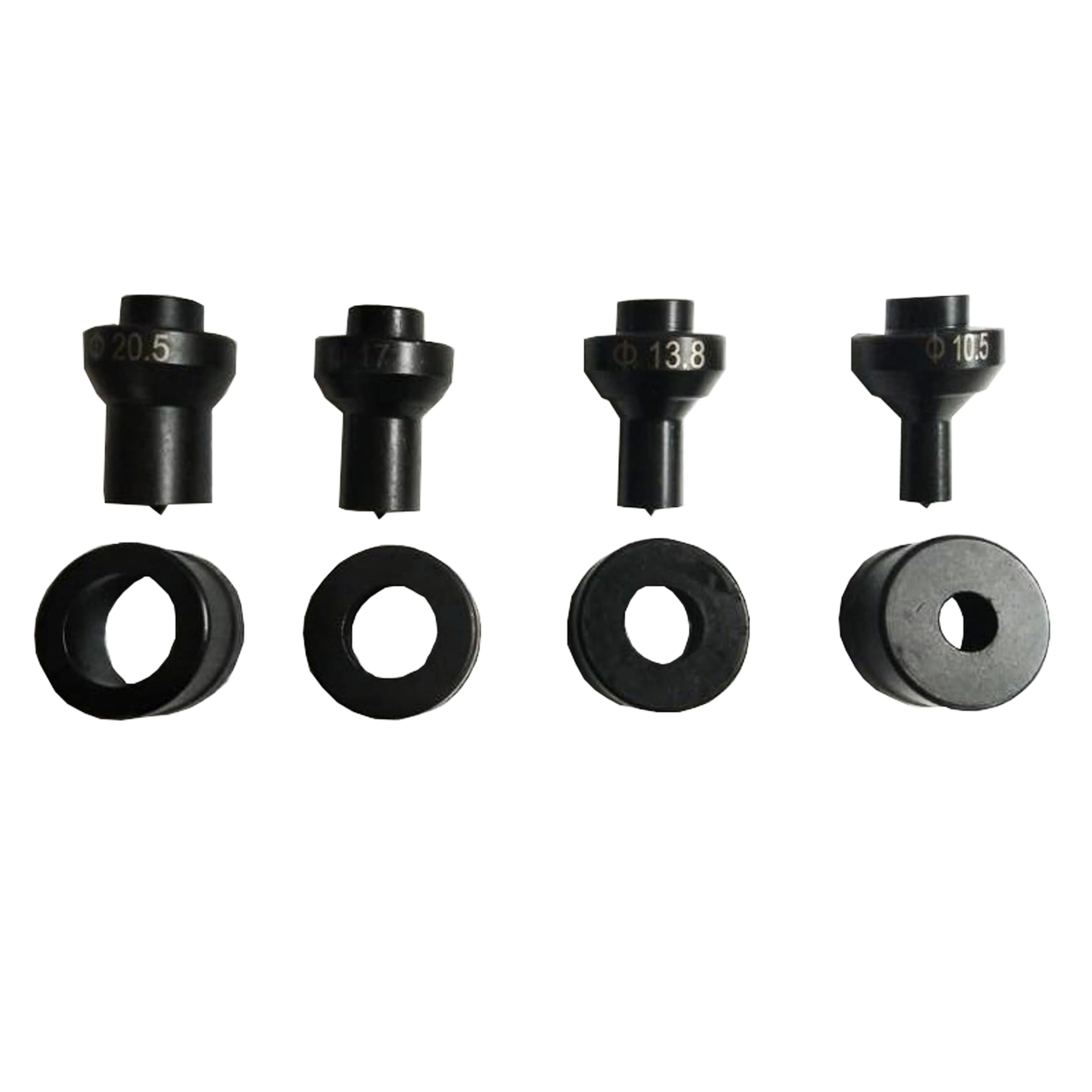 LGXEnzhuo CH-60 Punch Die Hydraulic Hole Punching Tool Dies for Puncher 4 Pairs of Dies