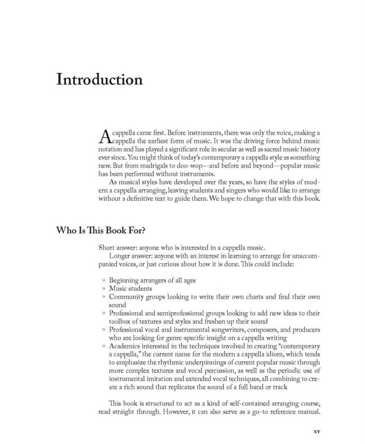 Cappella Arranging, A (Music Pro Guides)