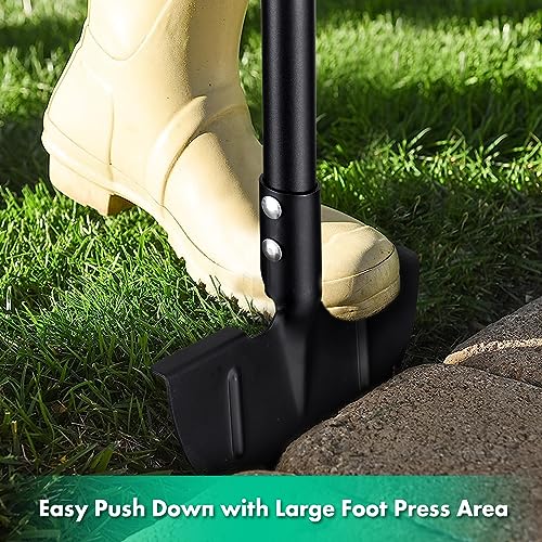 1. Saw Tooth Lawn Edger
2. Half Moon Manual Lawn Edger with T-Grip
3. Sidewalk Grass Edger with Long Handle
4. 36-Inch Long Handle Hand Edger