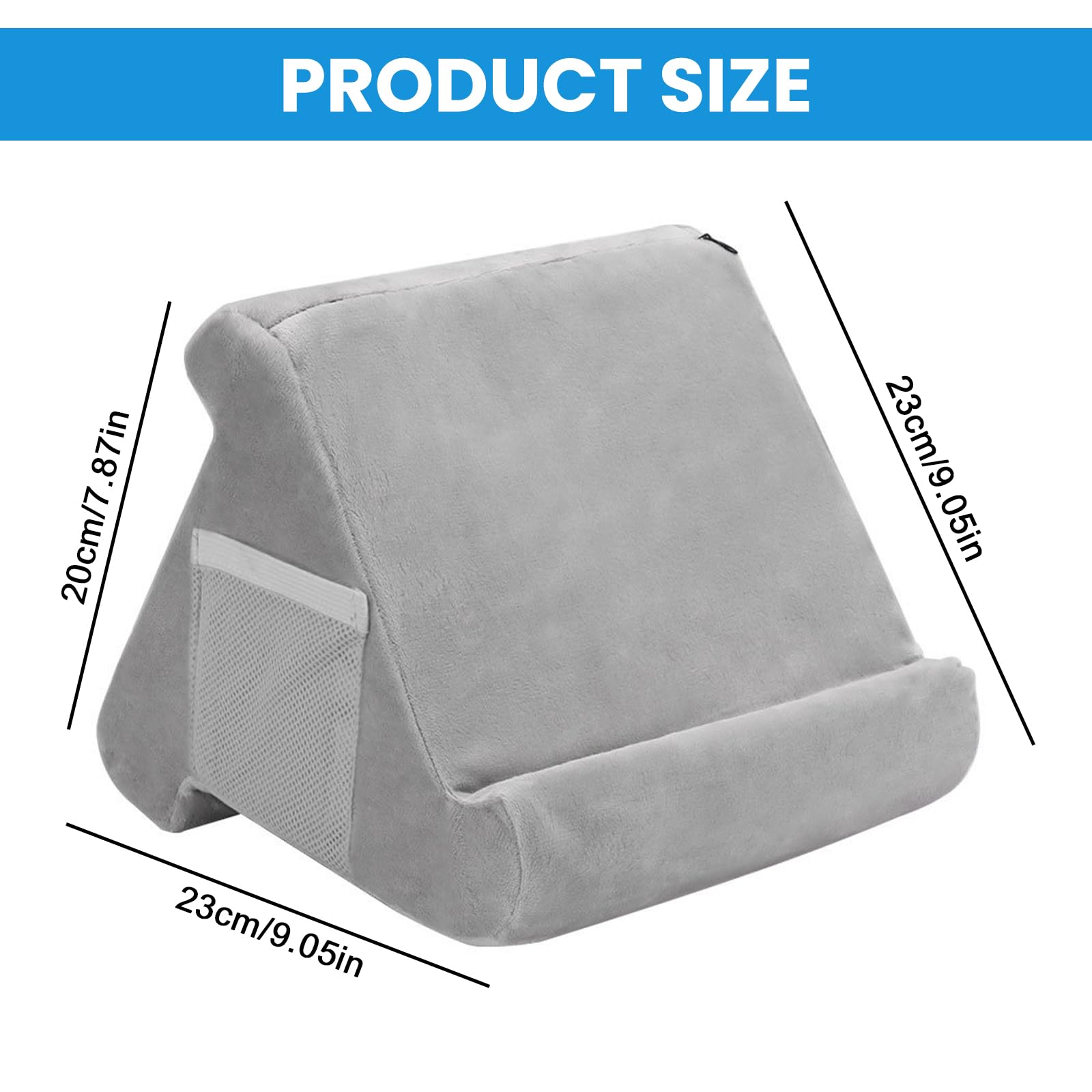 Supporto per tablet a forma di triangolo con custodia, mini supporto per computer e lettura per iPad