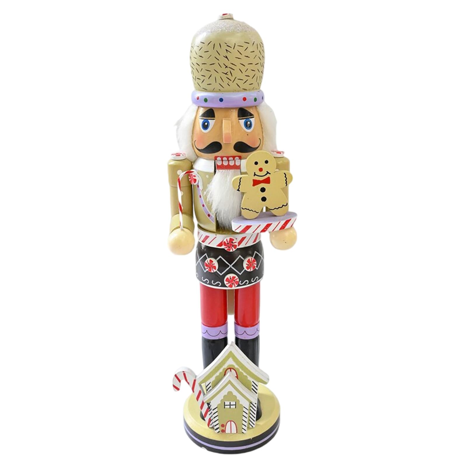 Tsophreniq G Patriotic Wood Nutcrackers Soldier Figurine Patriotic Styles Nutcrackers Soldier Ornament Wood Figurine Christmas Decors Christmas Table Centerpieces