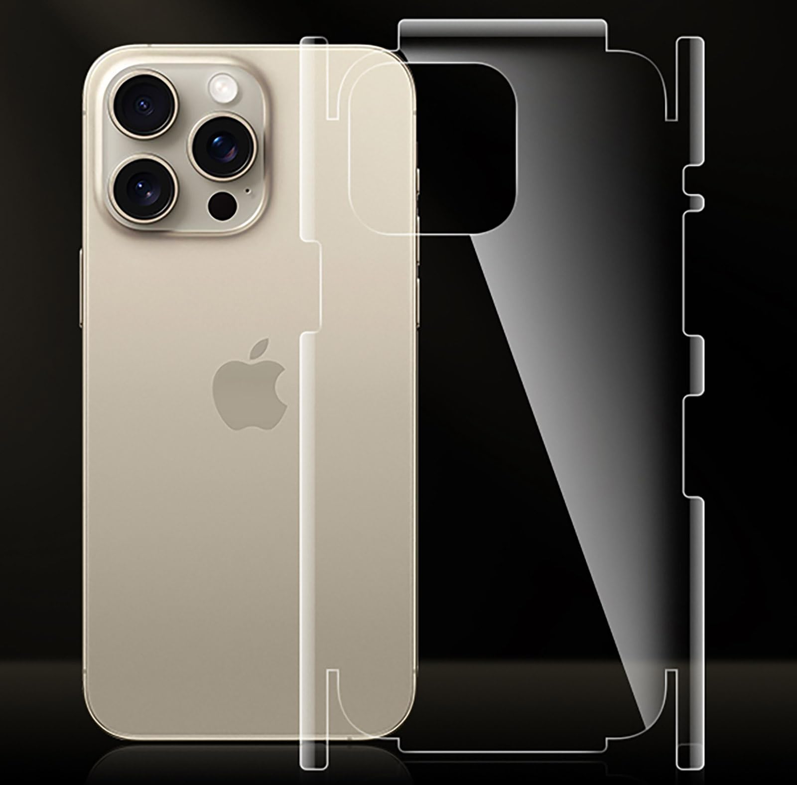 2 Pièces Protection écran Souple + 2 Pièces Arrière Caméra Verre Trempé