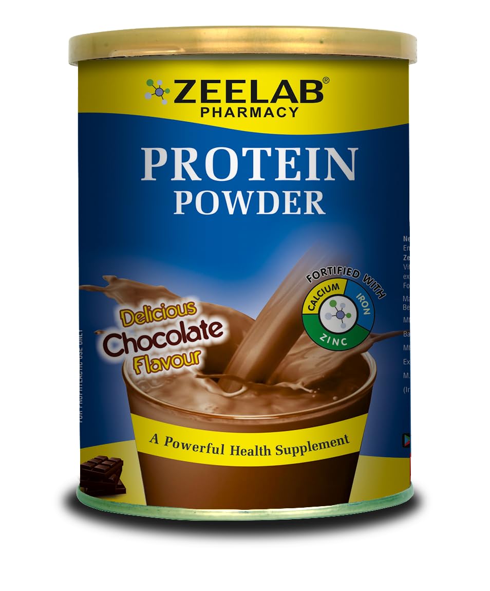 Zeelab Protein Powder 200g Chocolate | Health And Nutritional Protein Drink For All Age Group | 25 Vital Nutrients to Support Strength, Immunity and Active Life (Chocolate Flavour) (B0CBPF7Q8G) Amazon Price History, Amazon Price Tracker
