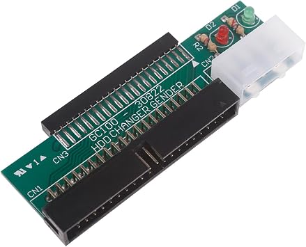 3.5 IDE Male to 2.5 IDE Female 44 Pin to 40 Pin Converter Adapter Card Laptop Desktop PC 3.5 Inch IDE to 2.5 Inch IDE Adapter