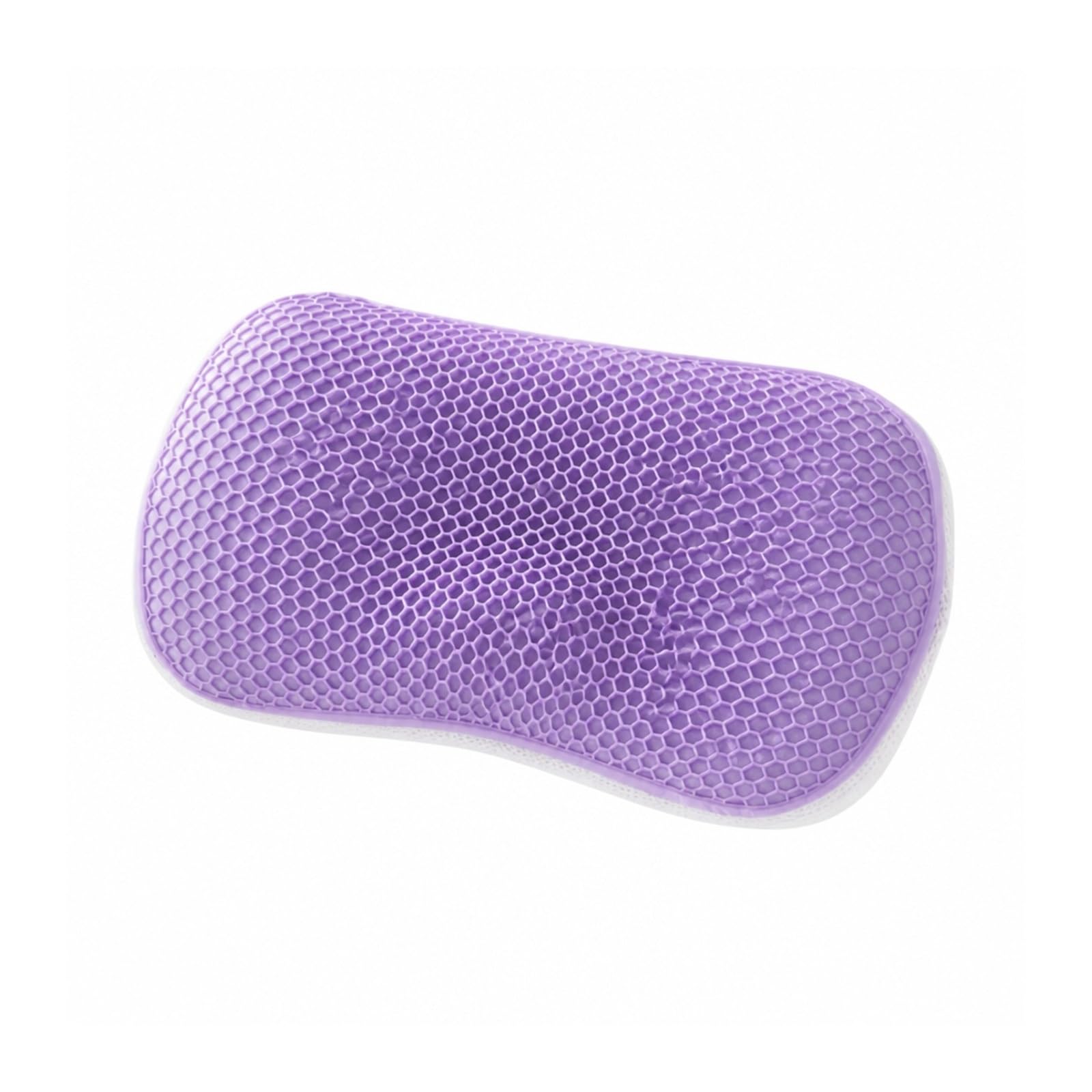 AMRTTWY Honeycomb Pillow, TPE Pectin Pillow Ergonomic Curve Cervical Neck,Gel Cushion