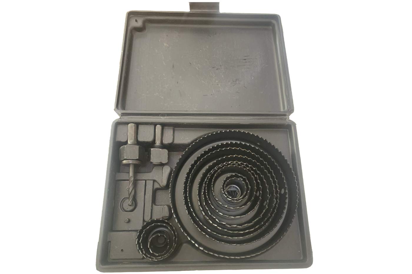 CLICLED Set seghe a tazza 16pz seghe da taglio perforazione legno metallo punte trapano