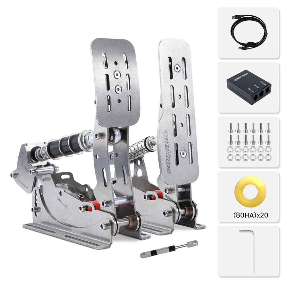 SIM JACK 油圧ペダル 最上位モデル PRO-P3-H3-DB SIM JACK 油圧ペダル 最上位モデル PRO-P3-H3-DB