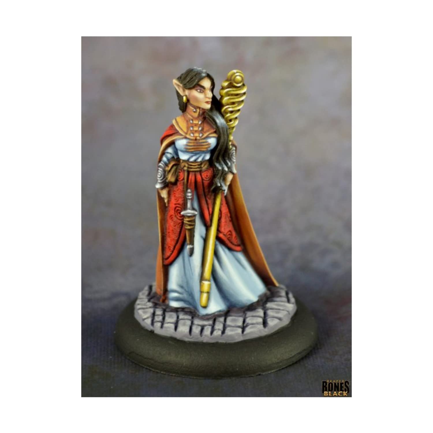REAPER Miniatur ‚Talnyth‘ – Weibliche Elfen-Barbarin, 25 Mm Heldenmaßstab, Unlackiert Zum Selbstbemalen
