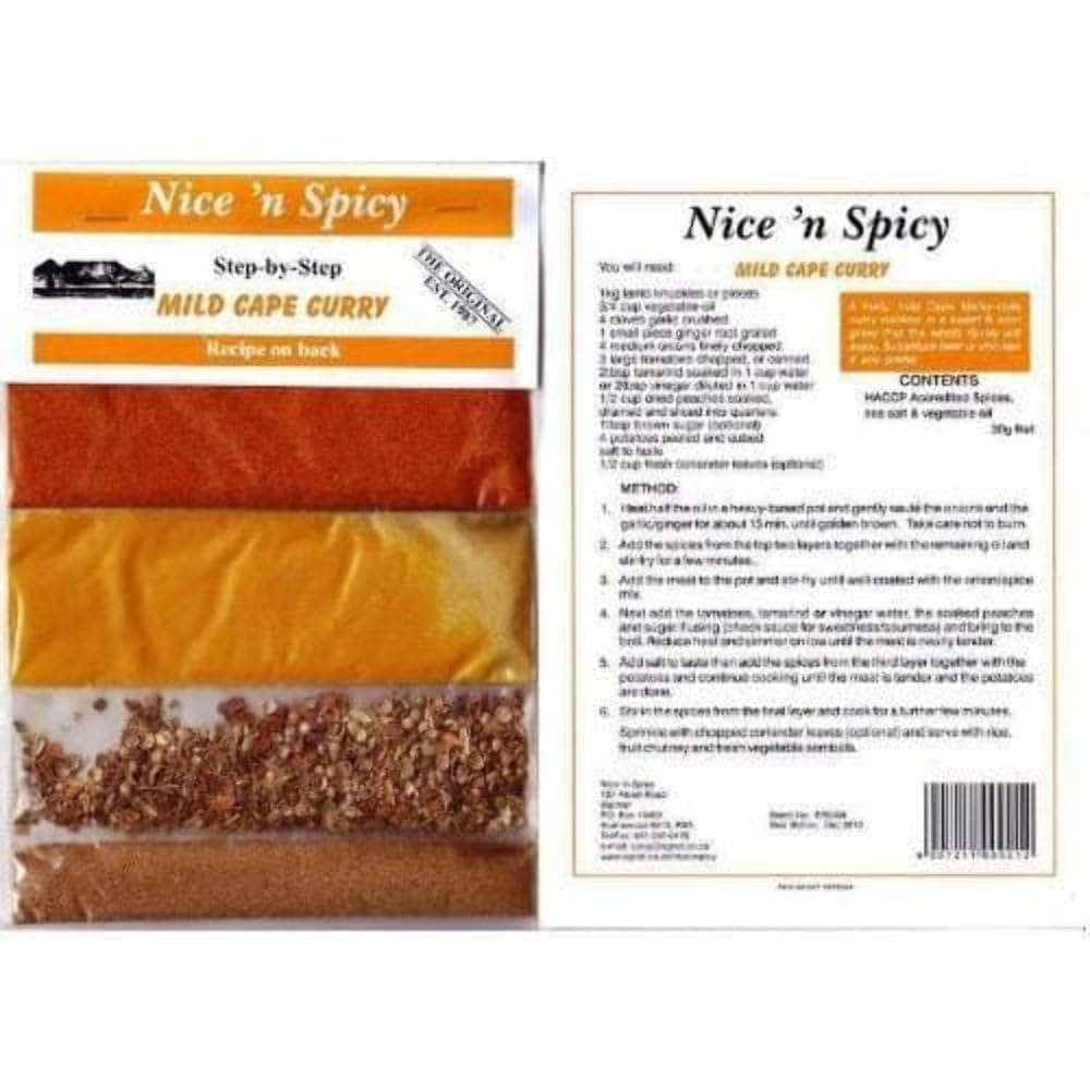 Nice 'n Spicy Mild Cape Curry