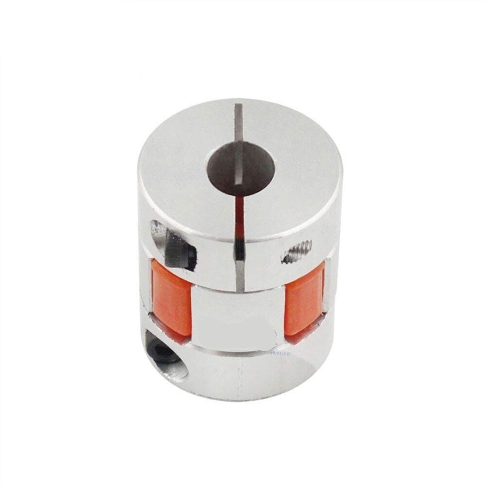 SUOFEILAIMU-PHONE CASE Metal Coupler 1PC Flexible Coupler D20L30 Shaft Size CNC Jaw Shaft Coupling 4/5/6/6.35/7/8/10mm 5mm 8mm (Inner Diameter : 8x8)
