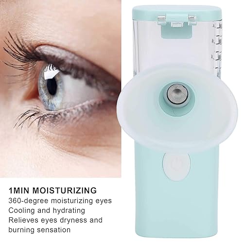 Miniatura 4 de Pulverizador de ojos, carga USB, rocío de ojos de mano, vaporizador, portátil, hidratante, limpieza, máquina suave para mujeres y hombres (nuevo