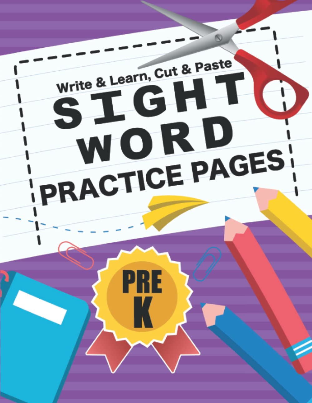 Buy Write and Learn Cut and Paste Word Practice Pages Practicing Words for PreK Online at