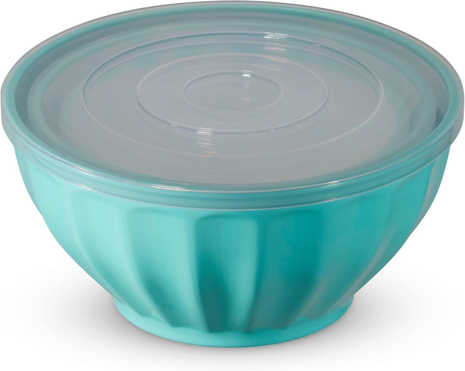 Godinger Mixing Bowls with Lids, Plastic Nesting Bowls Set, Food Storage Bowls, Microwave Safe Mixing Bowl Set, 3 Bowls 3 Lids