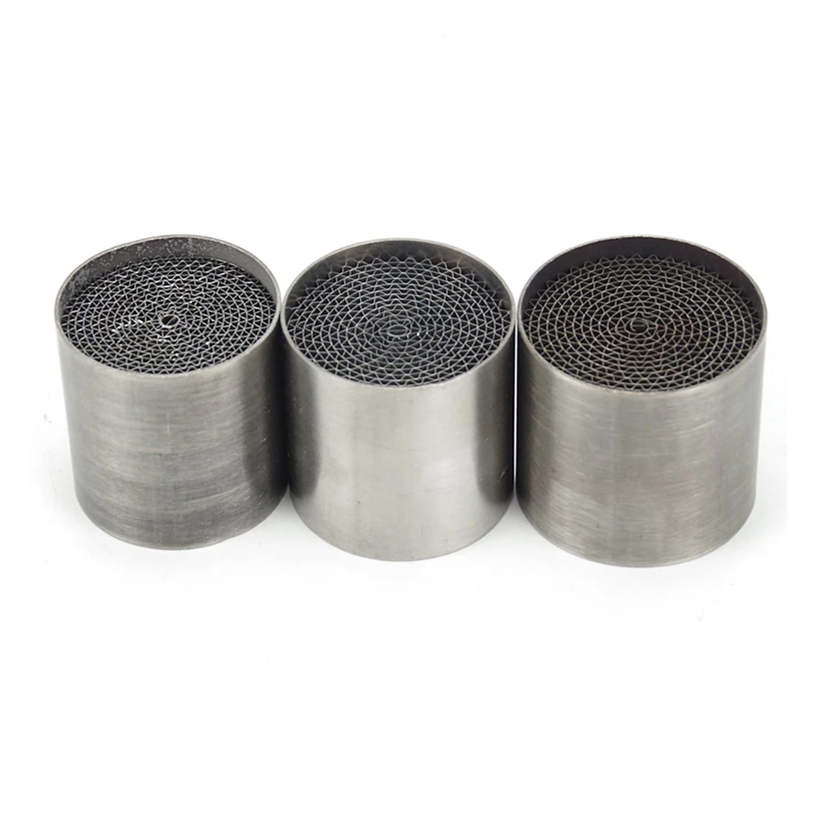 D'échappement Moto Pot d'échappement Moto (35 mm, 42 mm, 45 mm, 48 mm, 50 mm, 53 mm) avec catalyseur et réducteur de Bruit, Compatible avec pour la Plupart des modèles de véhicules.