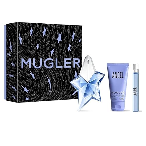 Mugler Angel Mother's Day Limited Edition Luxury Gift Set - Eau de Parfum 50ml with Travel Size 10ml and Body Lotion 50ml