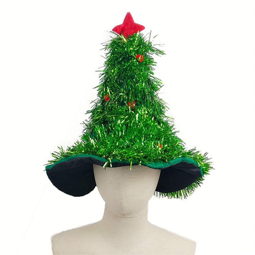 アイアン ハットツリー 帽子ツリー クリスマスツリーハット 大きめ 可愛い 盛り上がる キラキラ 帽子