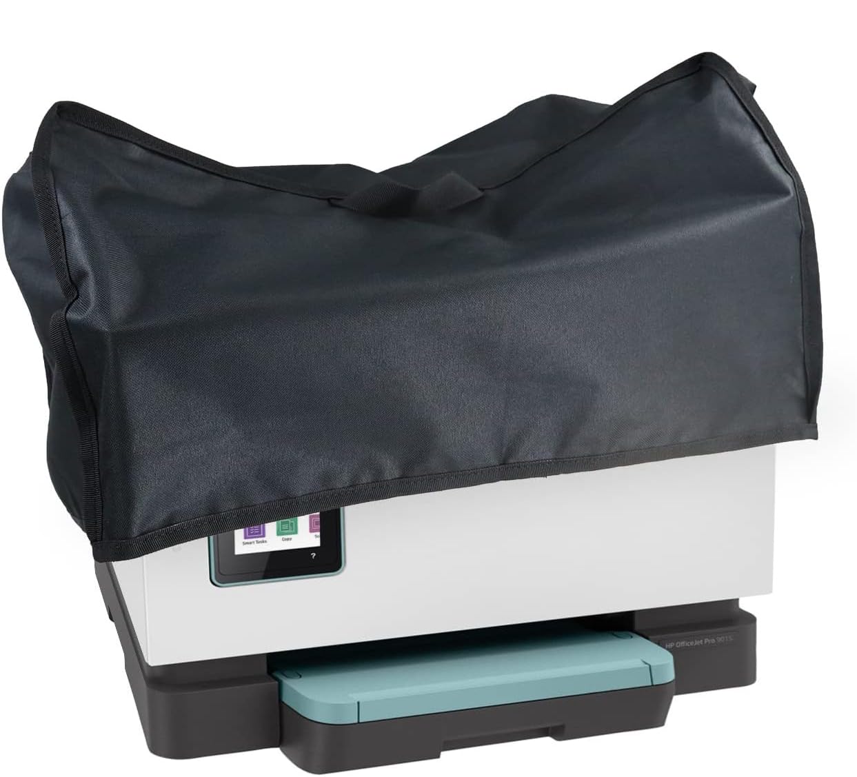 Printer Dust Cover Compatible for HP Color LaserJet Pro Multi Function Laser Printer MFP 3303sdw ,Premium Nylon, Water-Resistant, Durable, Anti-Static Protection (Dorca)- Black-image-40