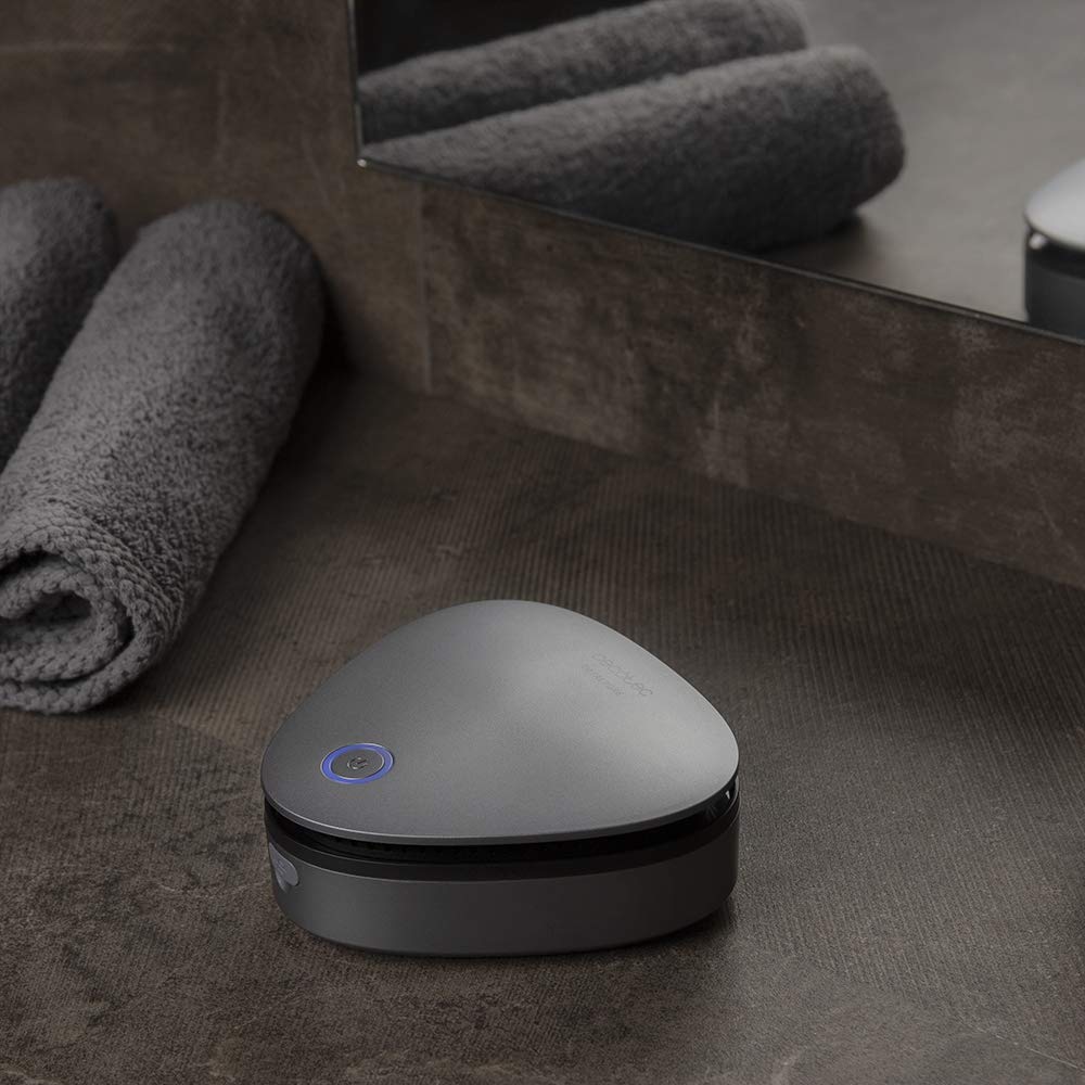 Cecotec Generador de Ozono Portátil TotalPure 1000 Ozone. Expulsa 20 MG/Hora, Potencia 3W, Temporizador con 2 Modos, Luz LED, Carga Mediante USB, Batería 1800 mAh