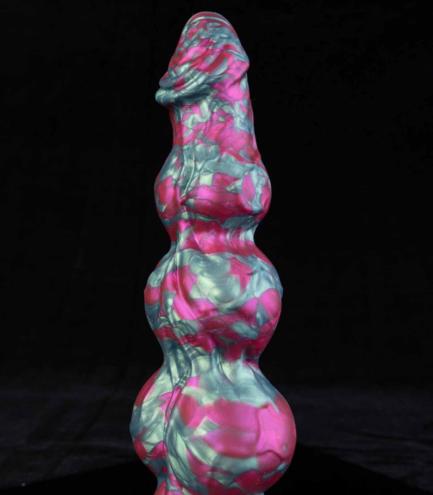 9.75" Big Knot Monster Fantasy Dildo - Huge Thick Girth Alien Dildo with 3 Knots, XL Large Anal Butt Plug Trainer with Strong Suction Cup, Adult Sex Toys & Games for Men Women Gay: Green