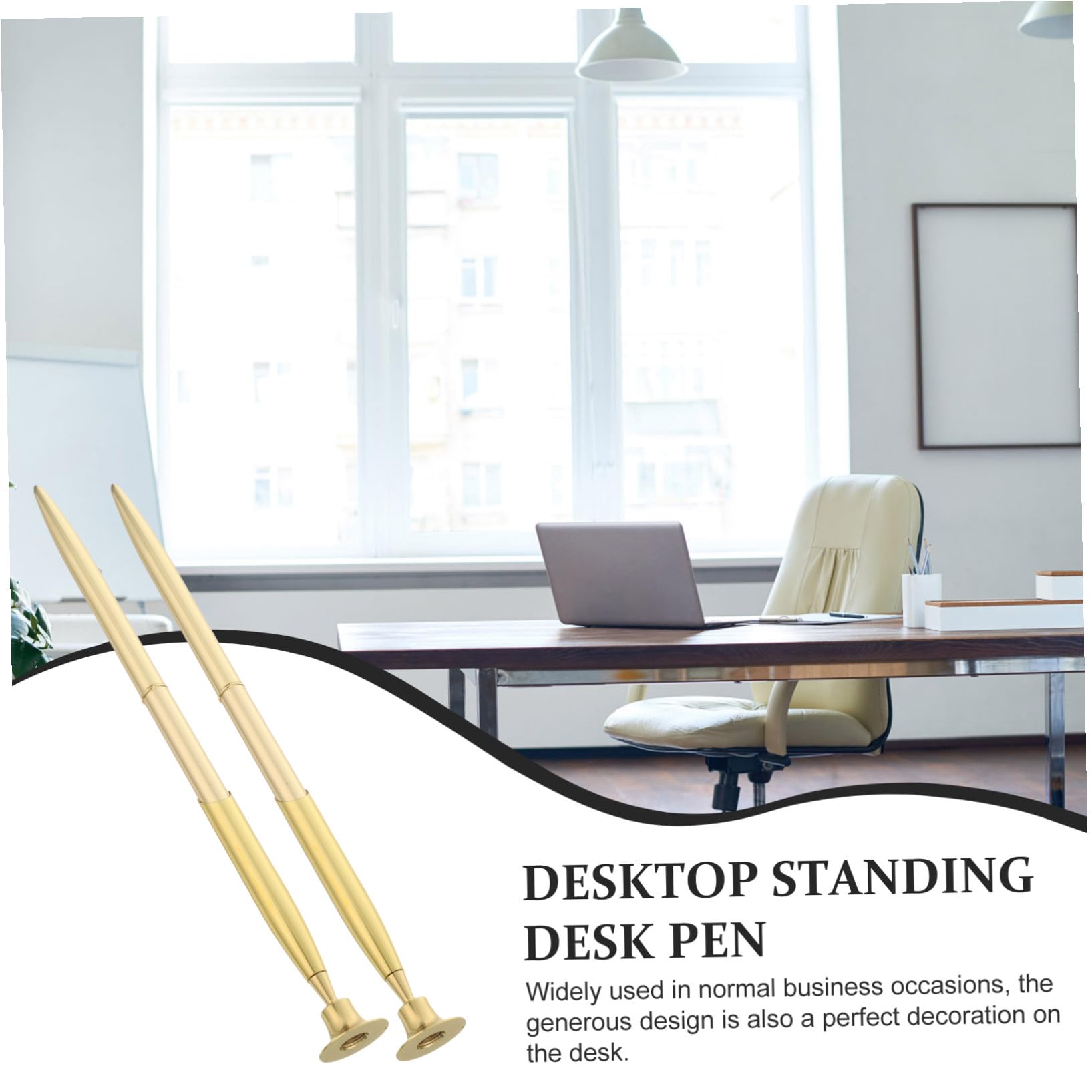 2 Ensembles Stylo Livre D'or Porte-stylo De Signature Golden
