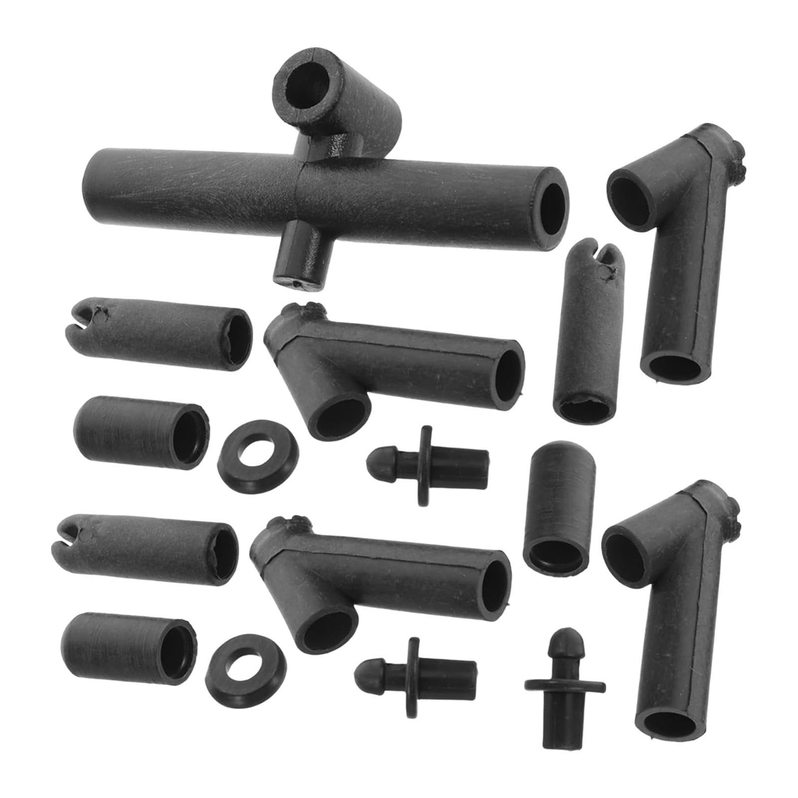 1 Set Frame Connector Fixed Rods Angled and Straight Tee Connectors Set 17pcs | Greenhouses & Cold Frames | Garden Structures & Shade | Yard, Garden & Outdoor-image-21