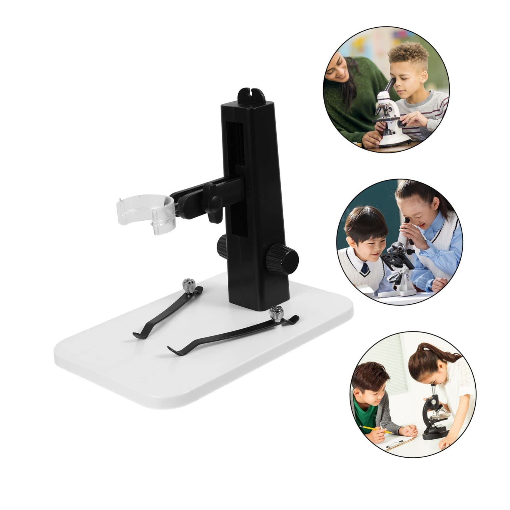 Höhenverstellbarer Kunststoff Mikroskophalter für Digitales Mikroskop mit Stabiler Basis und Einfacher Handhabung für Präzise Laboruntersuchungen