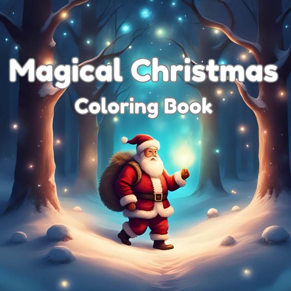 Magical Christmas Coloring Book