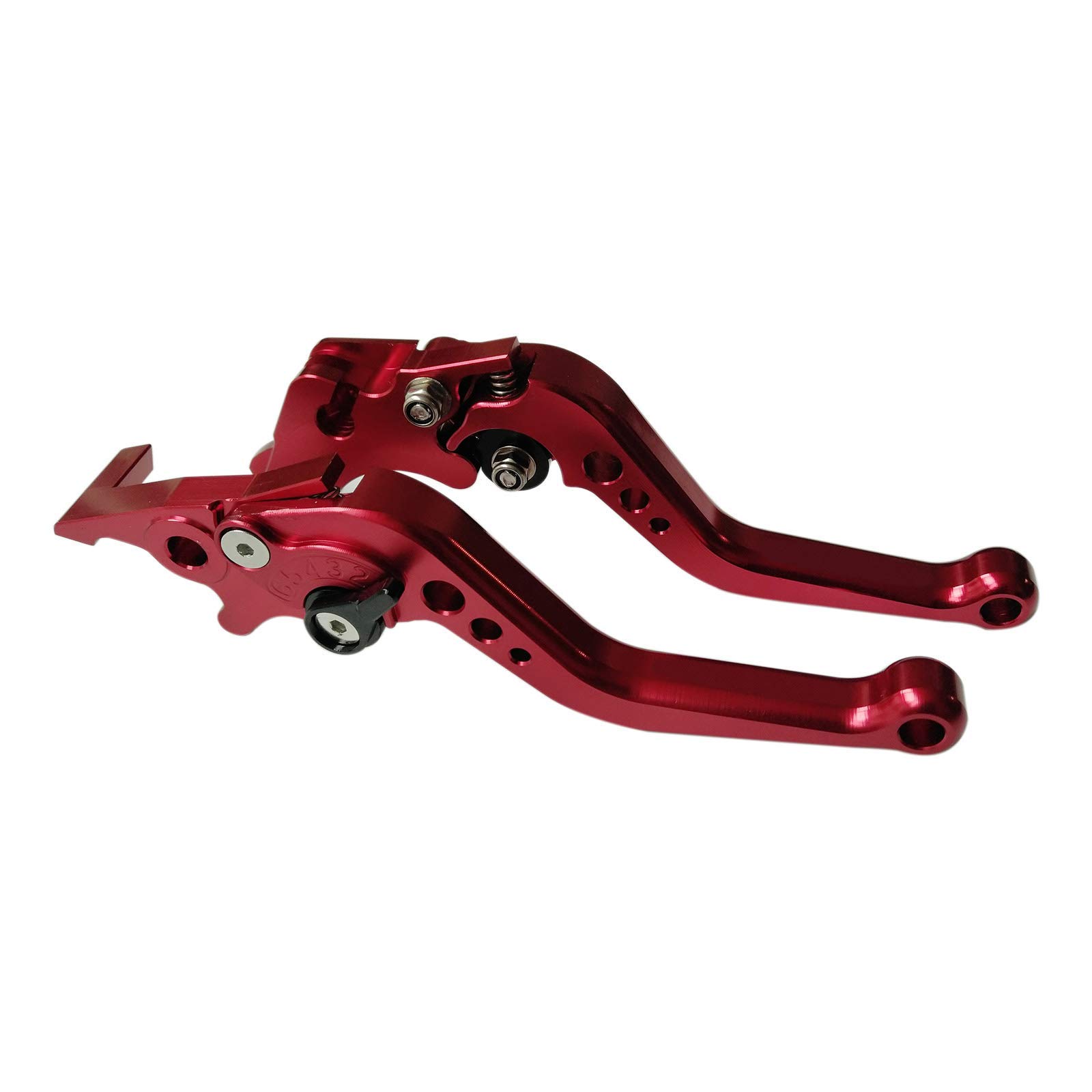 monreveさま Amazon.com: Gxcdizx New Red CNC 6 Position Shorty Brake