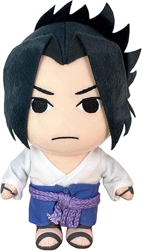 Great Eastern Entertainment Naruto Shippuden - Peluche Sasuke de 8 pulgadas de alto, multicolor