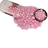 Vista 10 de Homankit Confeti de Azúcar Comestible en Forma de Perlas Plateadas 120G/ 4.23 Onzas, para Hornear, Decoración de Pasteles, Cupcakes, Galletas