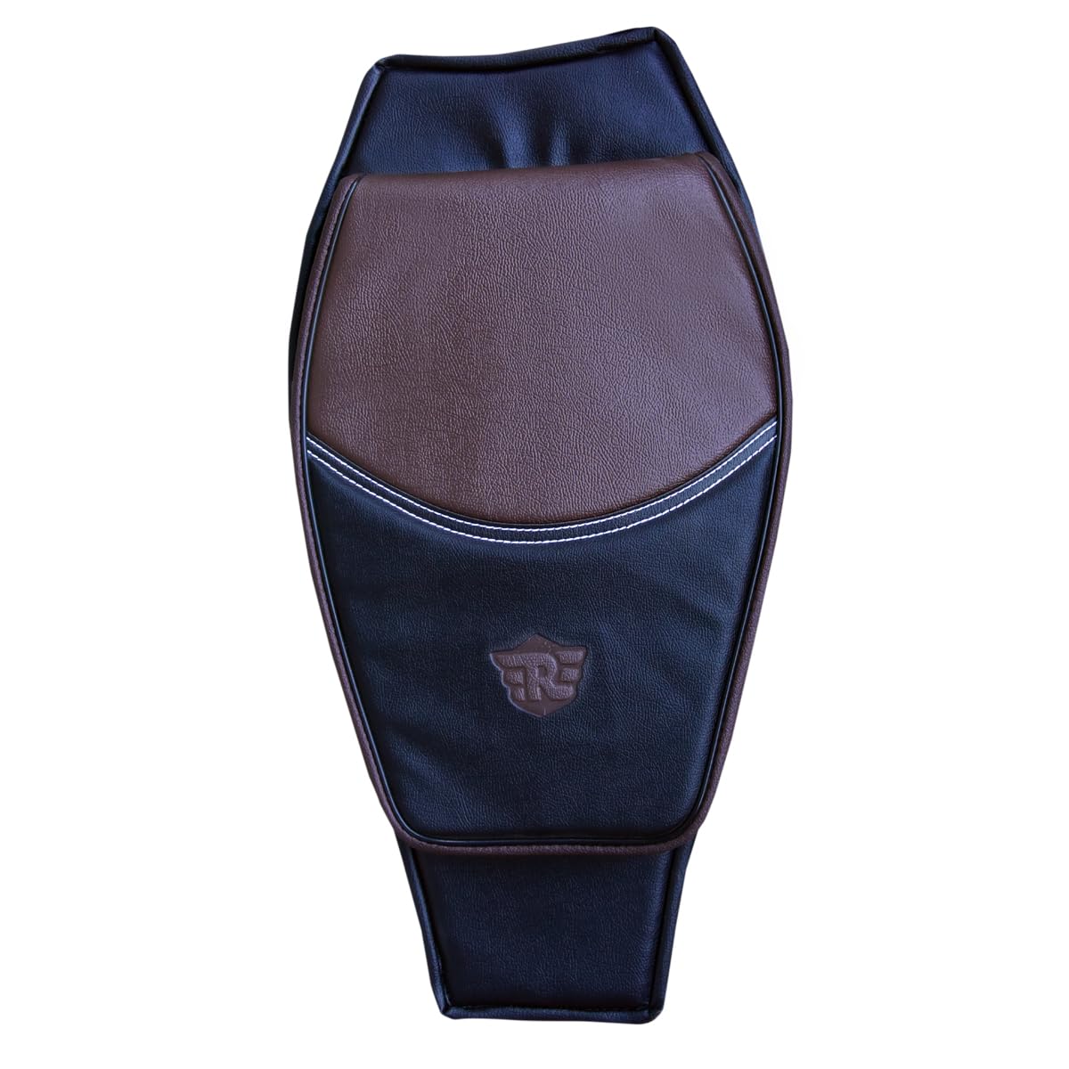 UNIWARE® RE Classic 350/500, RE Bullet,Electra and Standard | Leather Scratch Proof Tank Cover/Tank Bag - Multicolour Tank Cover (Black, Brown)-image-41