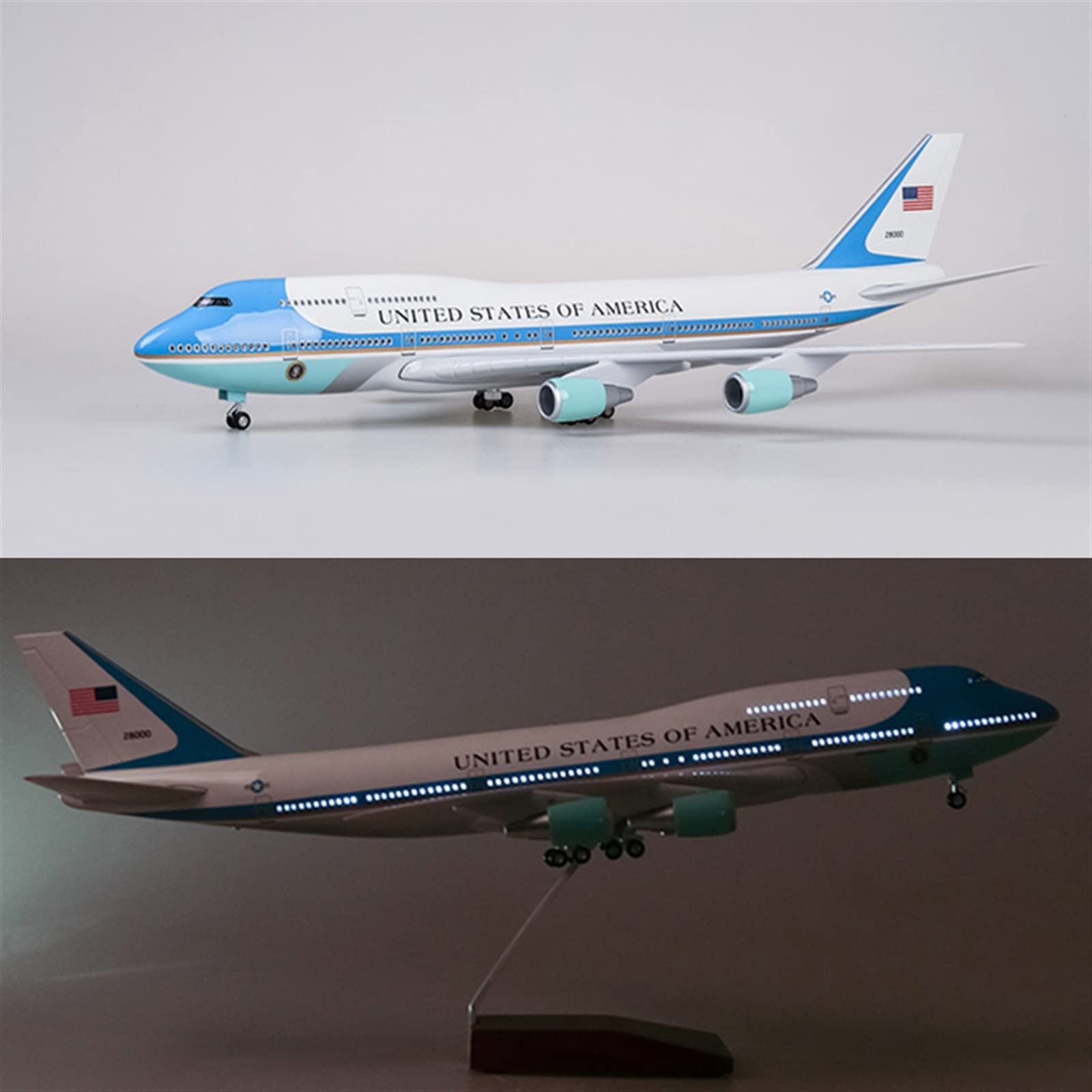Amazon | 飛行機模型 オリジナルスケーリング 47 センチメートル 1/150