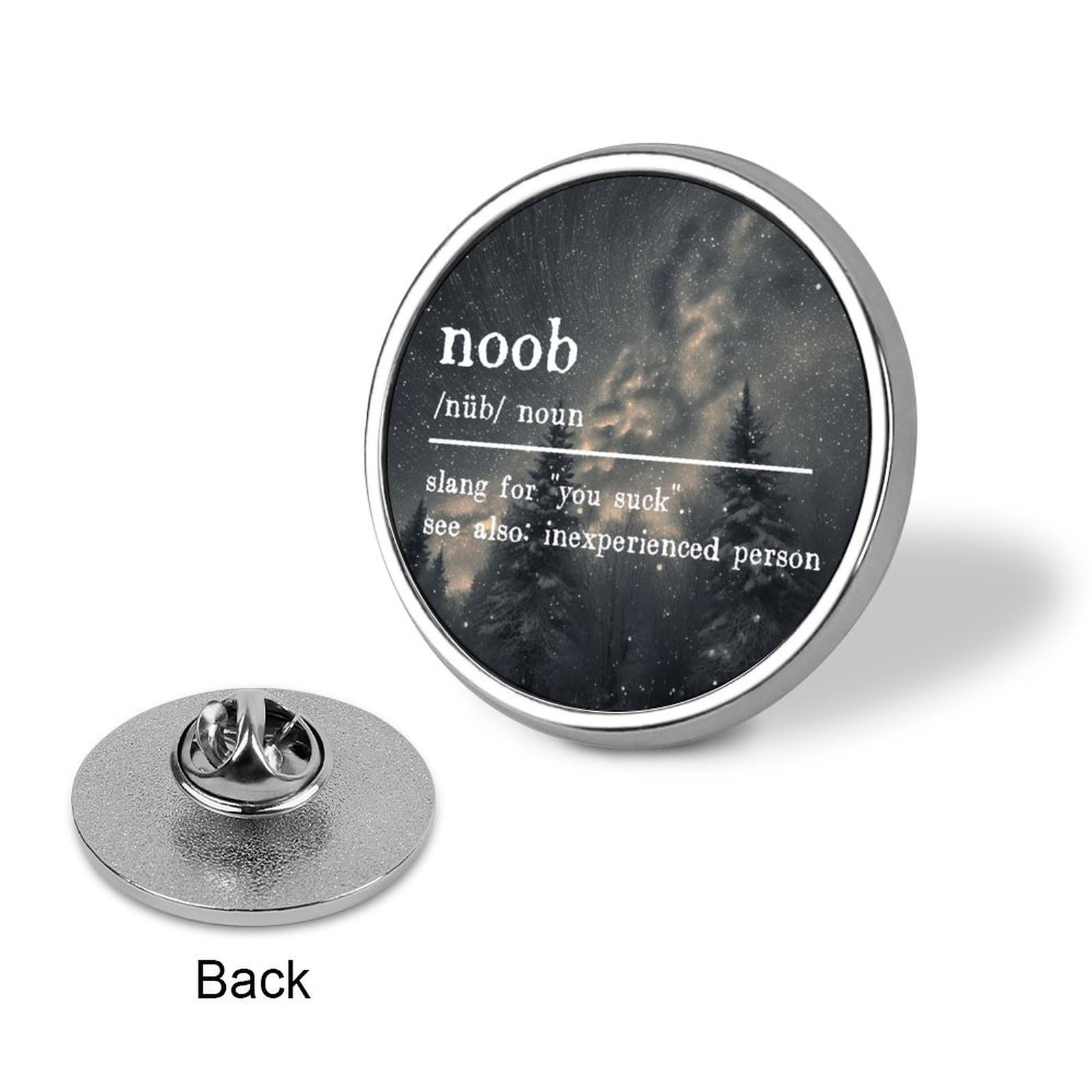 Emaille-Anstecknadeln für Rucksäcke, positive Zitate, individuelle Tasten, Wörterbuch, Bedeutung, moderne Sprüche, Pins für Rucksack, Jacken, Kleidung, Hüte, Set of 5