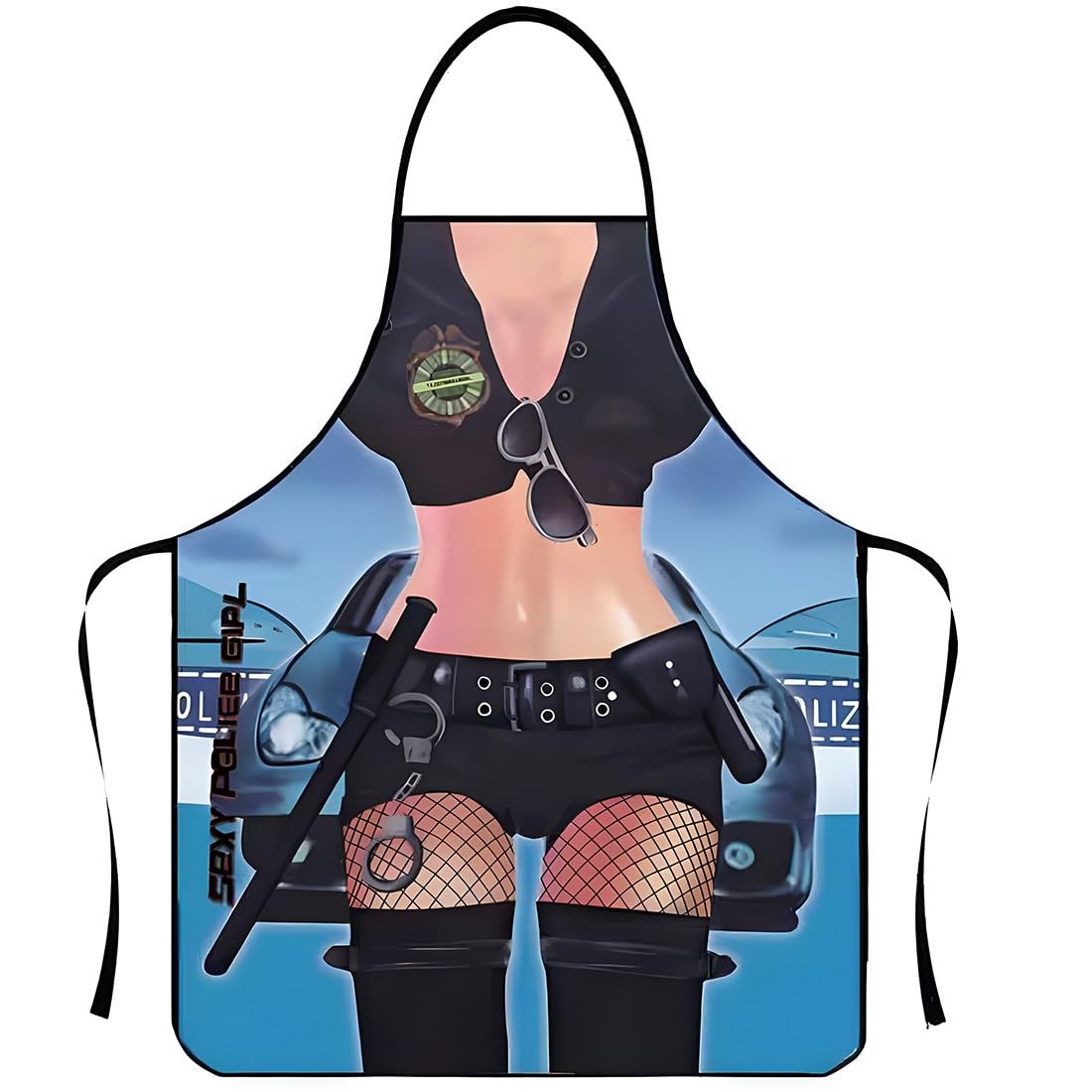 Delantal de cocina para mujer Sexy Delantal de cocina para barbacoa Delantal para asar Delantal impermeable