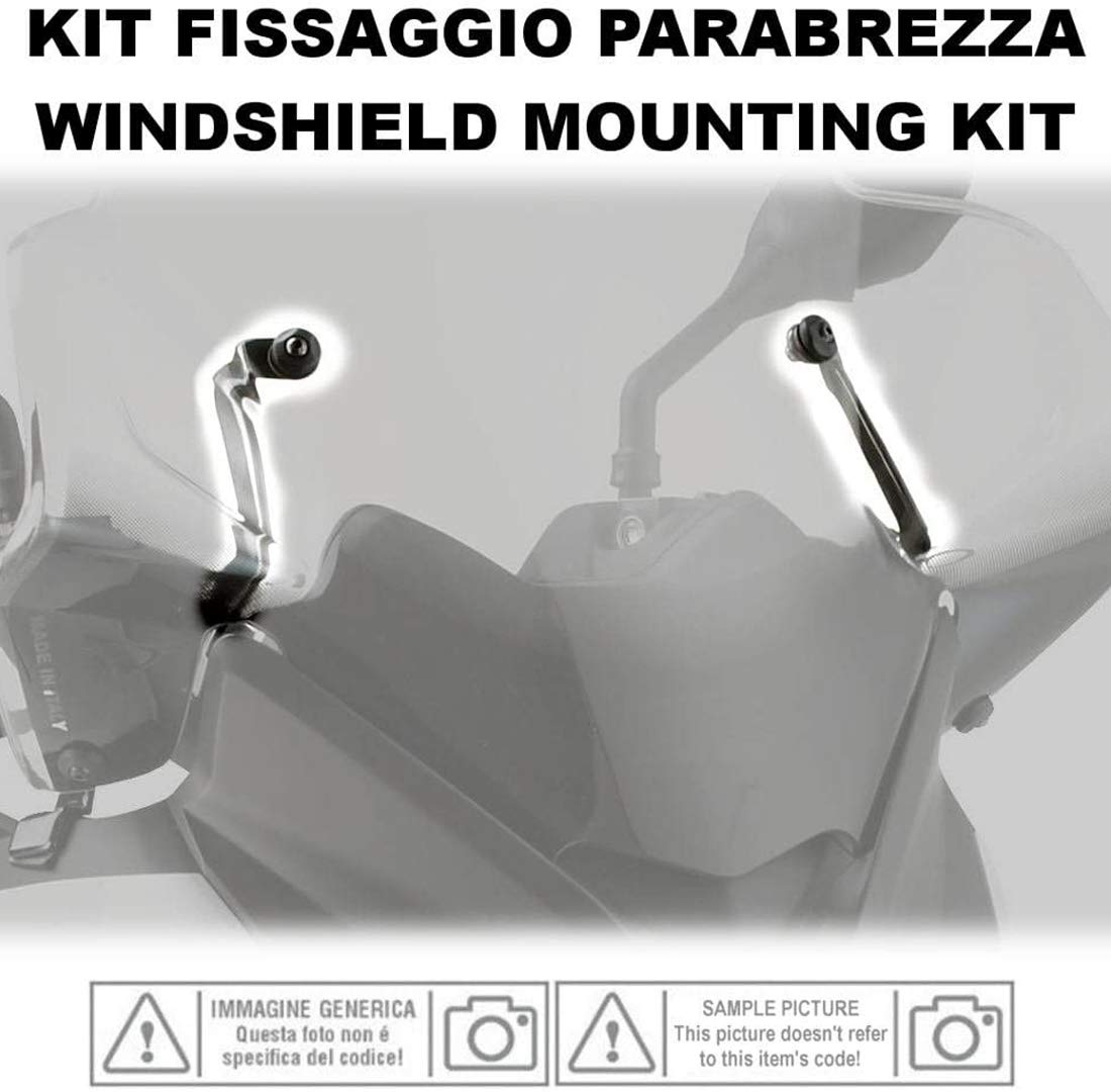 Pare-Brise KAPPA 443A Et Supports A443A For Kymco 125 People Gti 2010