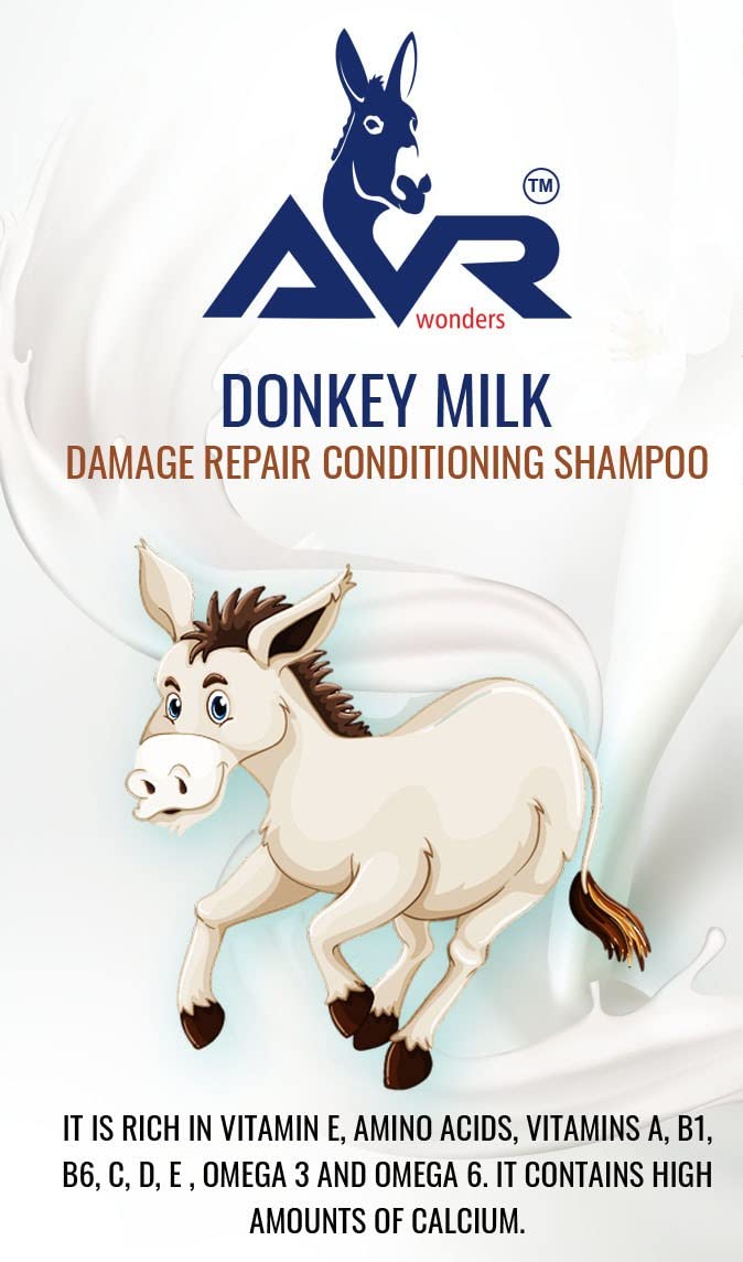 Buy AVR Donkey Milk , Damage repair conditioning shampoo , It is rich